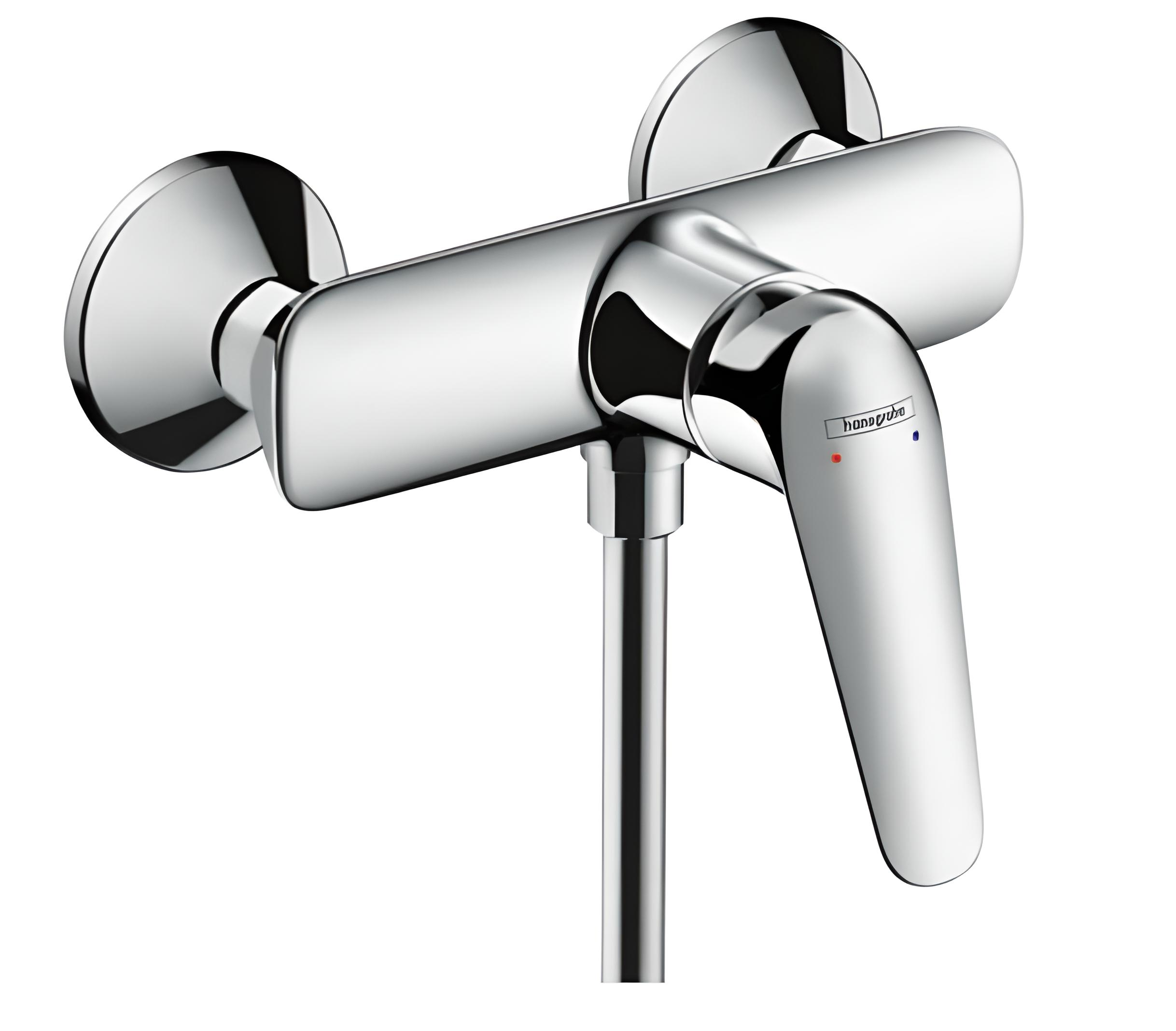 Кран для душа однорычажный Hansgrohe Novus 71060000 латунь без душевого набора Хром (mega970336)