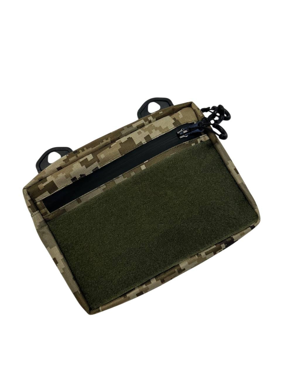 Сумка військова МК через плече напівкільце Піксель (3585597) - фото 2