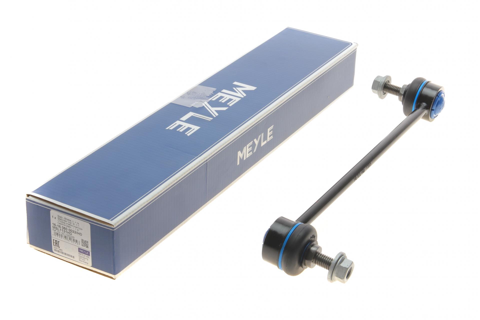 Тяга стабілізатора переднього Renault Duster 11-/Dacia Duster 10- L=294mm - 16-16 060 0022/HD MEYLE