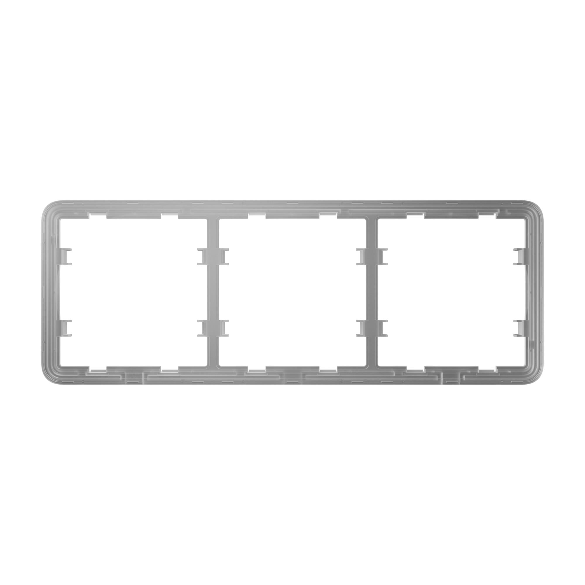 Рамка для 3-х вимикачів/розеток Ajax Frame 3 Seats (17533)