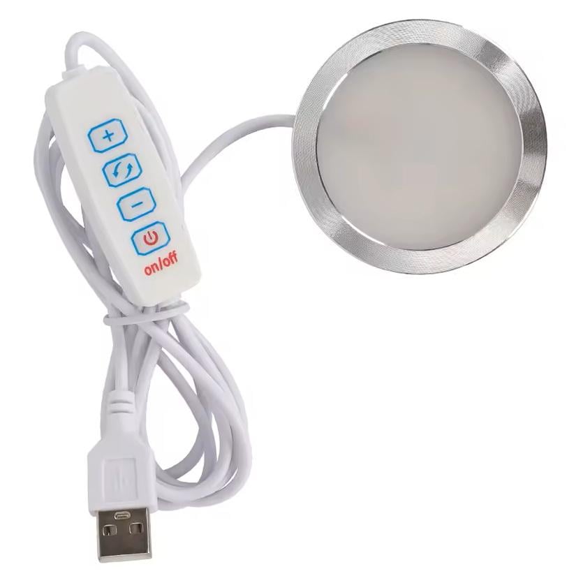 Светодиодная подсветка для Bambu Lab Lamp моделей пульт управления USB 5V 3W+3W три режима белого Светодиодная подсветка для Bambu Lab Lamp моделей пульт управления USB 5V 3W+3W три режима белого