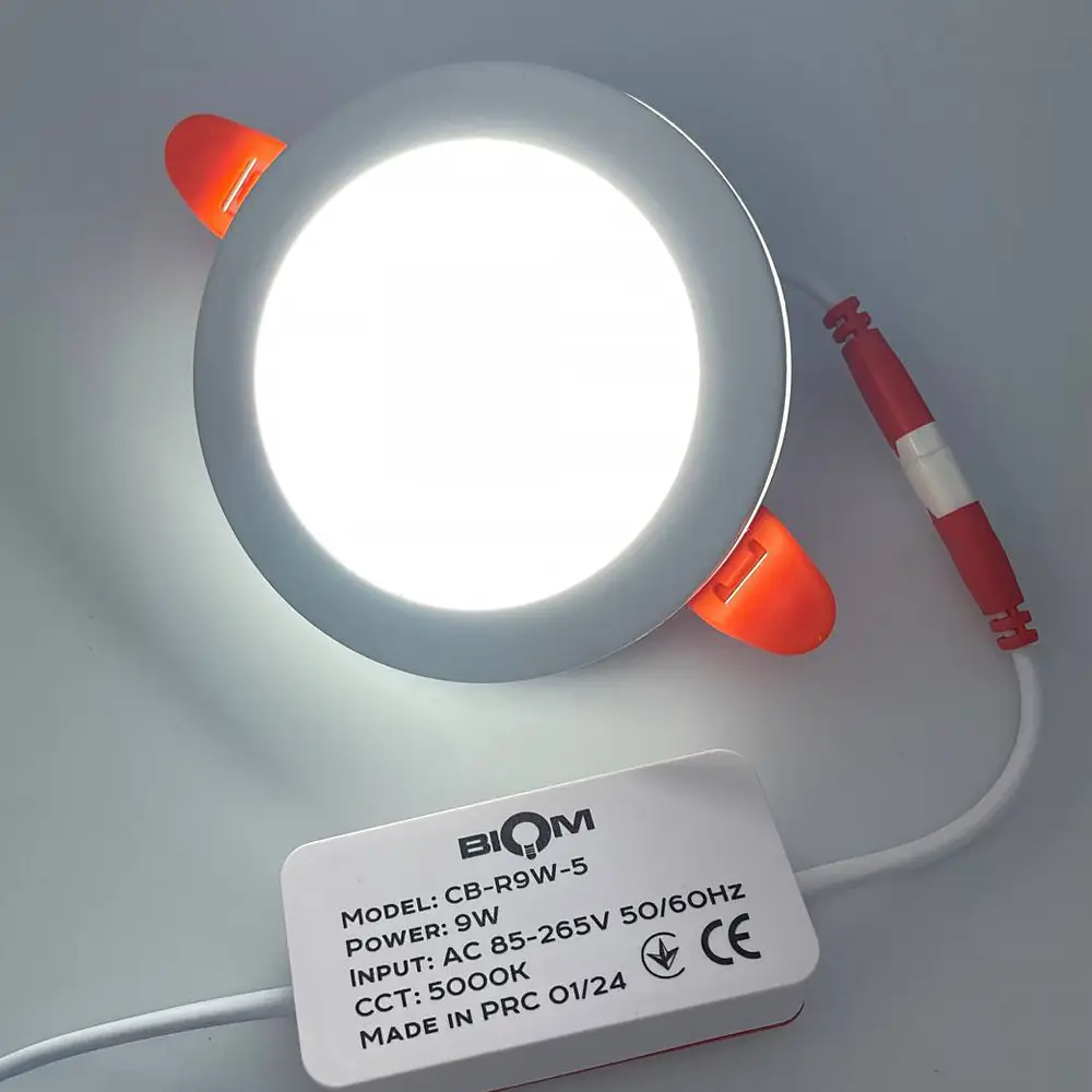 Точковий світильник LED Biom CB-R9W-5 9W 5000К (17829102) - фото 5 Точковий світильник LED Biom CB-R9W-5 9W 5000К (17829102) - фото 5