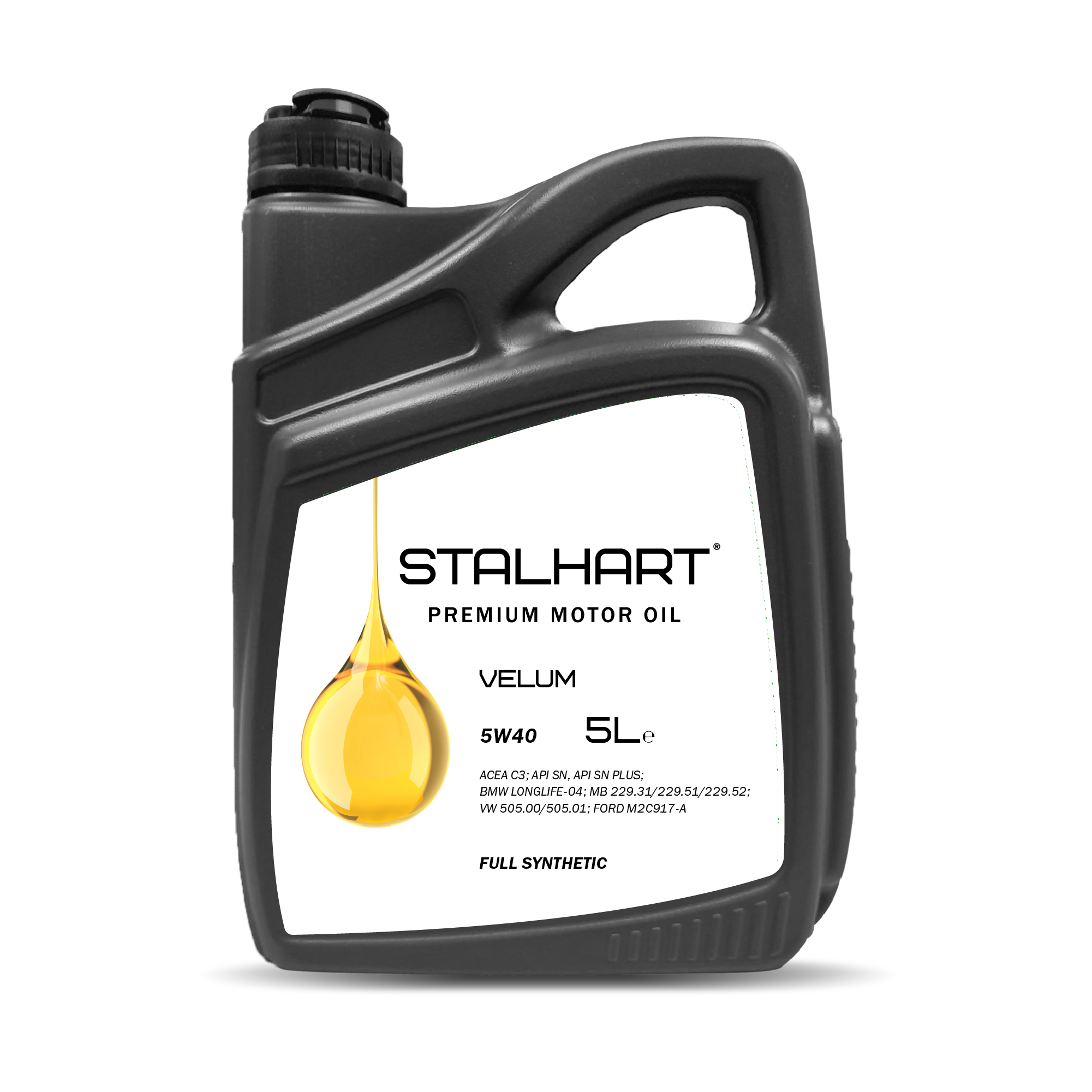 Моторное масло Stalhart VELUM W 5W-40 синтетика 5 л (745278)