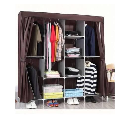 Складной тканевый шкаф органайзер на 4 секции Storage Wardrobe 28165 - фото 2