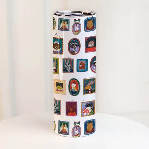 Термочашка Портреты животных 650 мл (8-6-5026198)