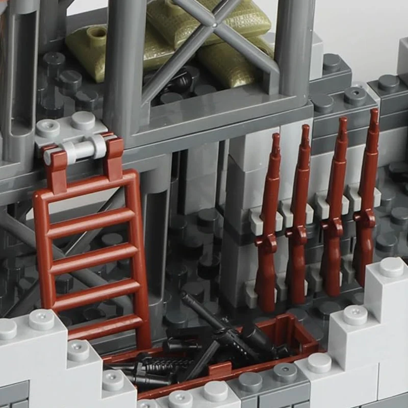 Конструктор Військова база для солдатиків (30220270) - фото 2 Конструктор Військова база для солдатиків (30220270) - фото 2