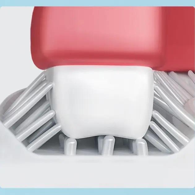Зубна щітка-капа дитяча електрична U-подібна зі звуковими ефектами на 8-15 років Блакитний (4754ff68) - фото 5