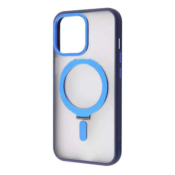 Чехол-накладка для телефона WAVE Premium Attraction Case with Magnetic Ring - iPhone 14 blue (446190004)