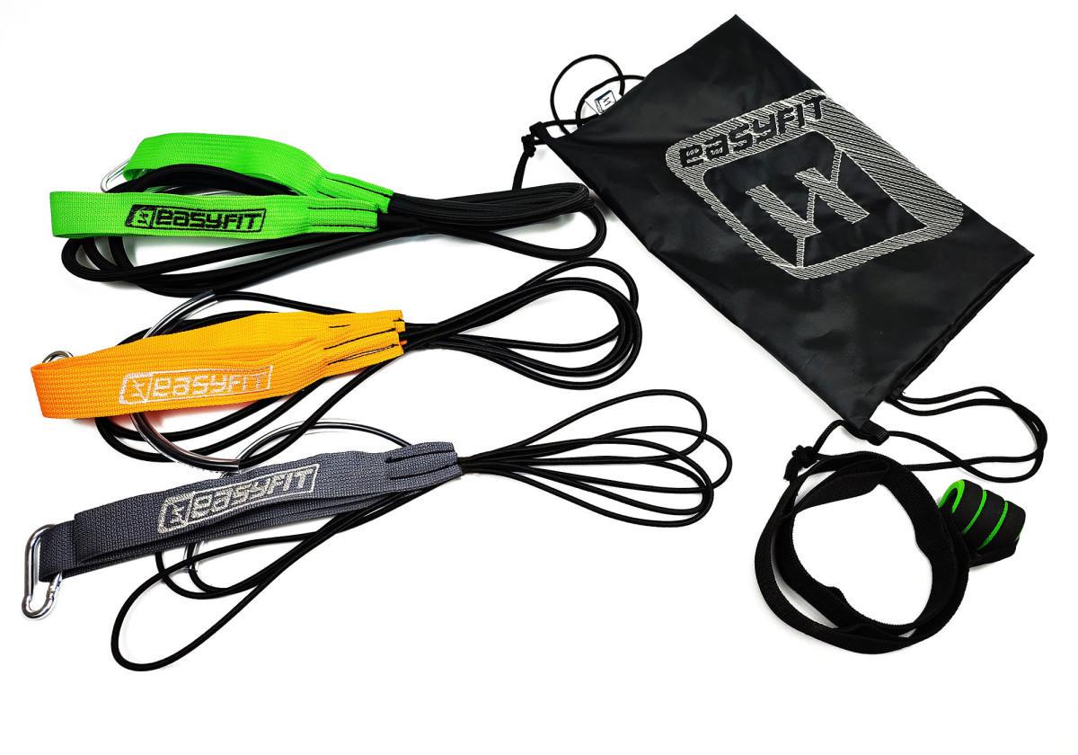 Петля-эспандер резиновая EasyFit 1-40 кг (EF-EBLP-140)