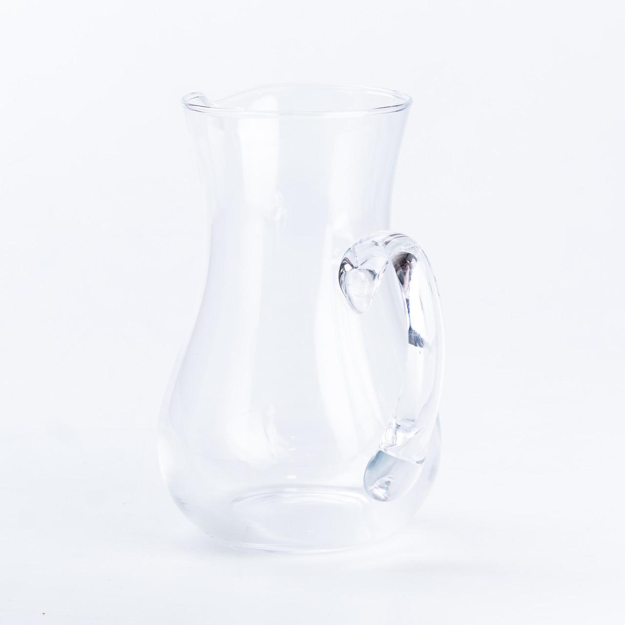 Кувшин стеклянный для напитков 1,2 л Прозрачный - фото 3