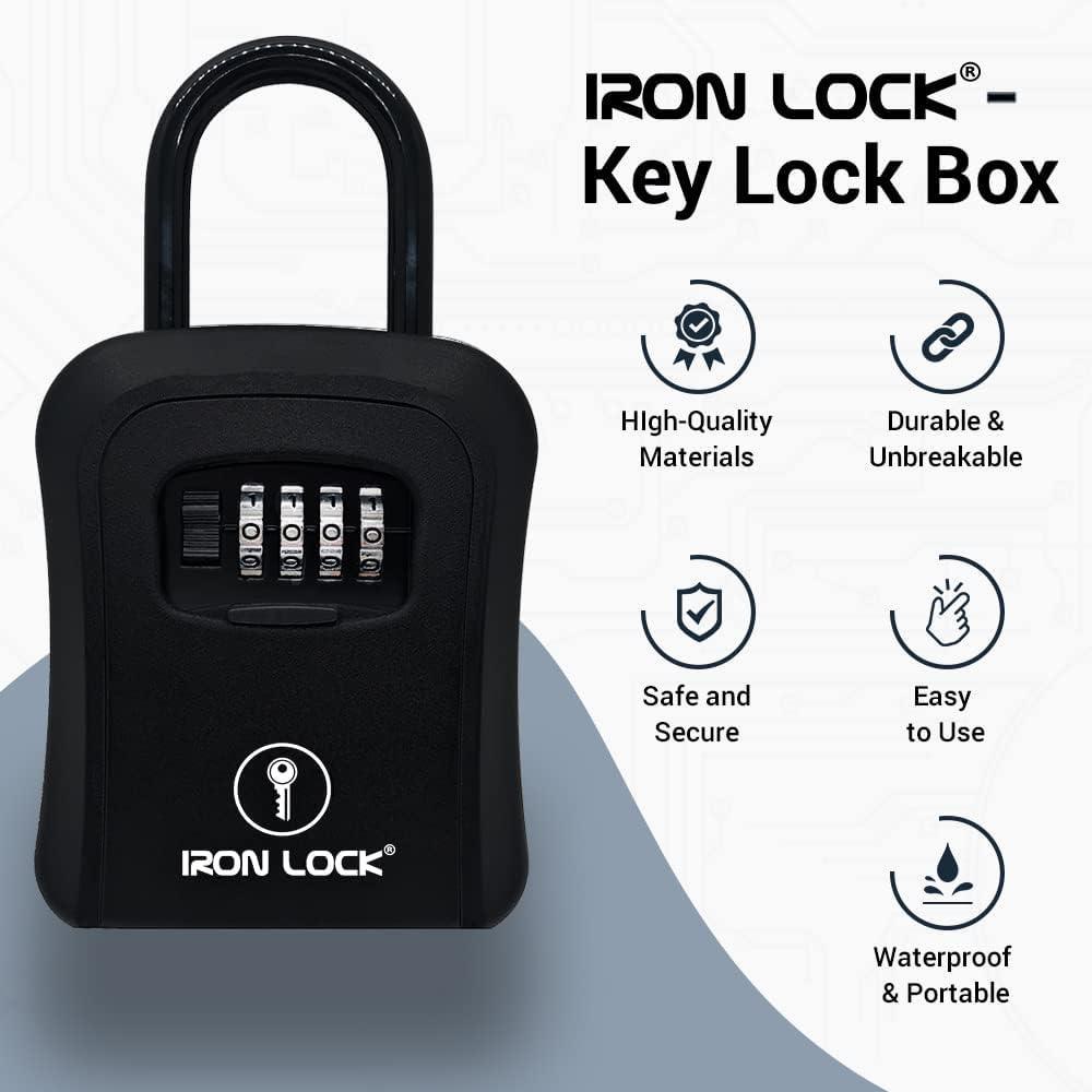 Ключниця навісна для будинку водонепроникна Iron Lock - фото 4