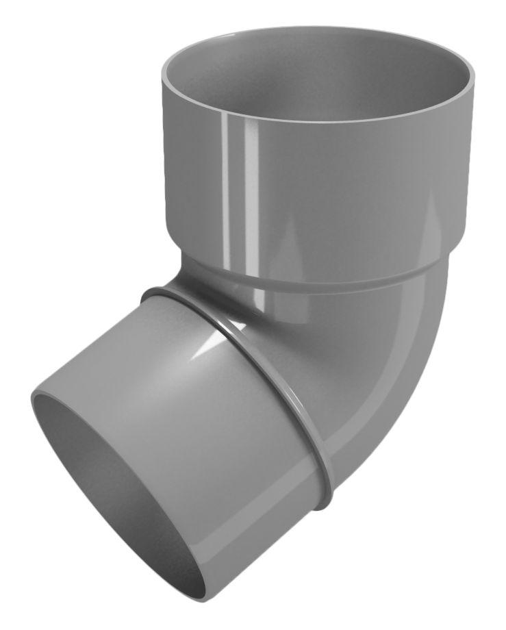 Колено трубы 67,5° DEVOREX Classic 120 Графитовый (11692456) - фото 1