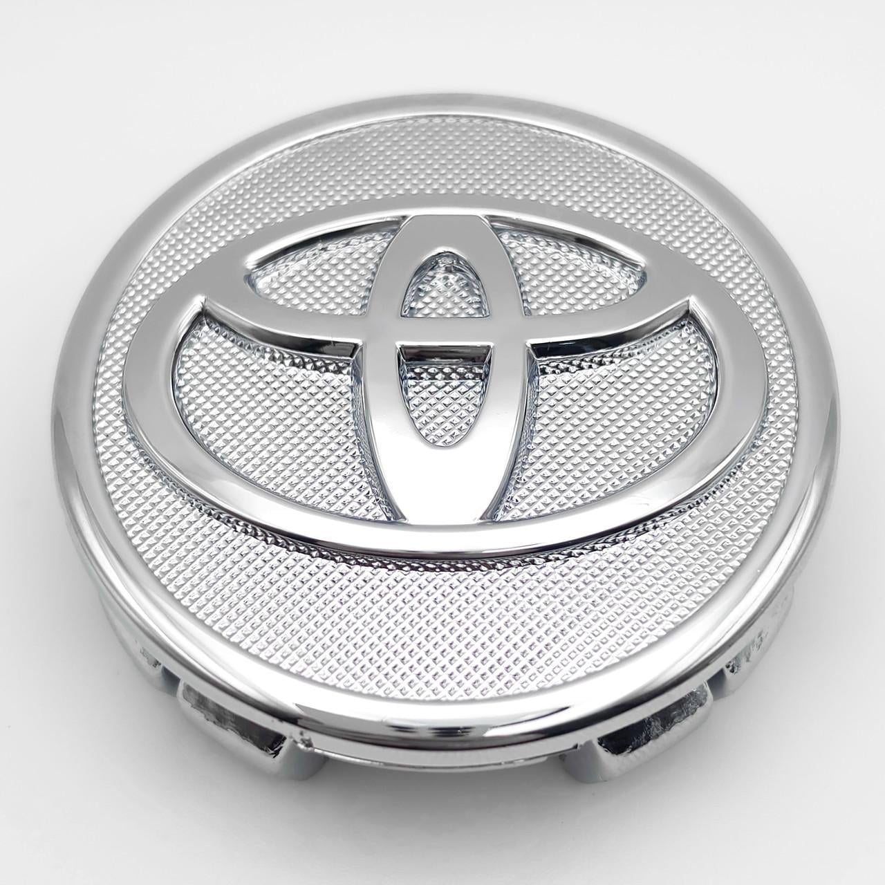 Колпачок заглушка ступицы колеса Toyota 57 мм Хром (3009190395)