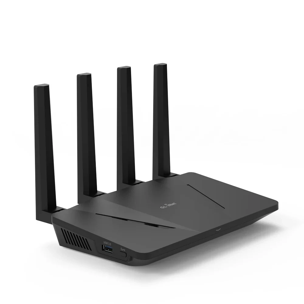 Роутер гигабитный WiFi 6 GL-iNet Flint GL-AX1800 - фото 1