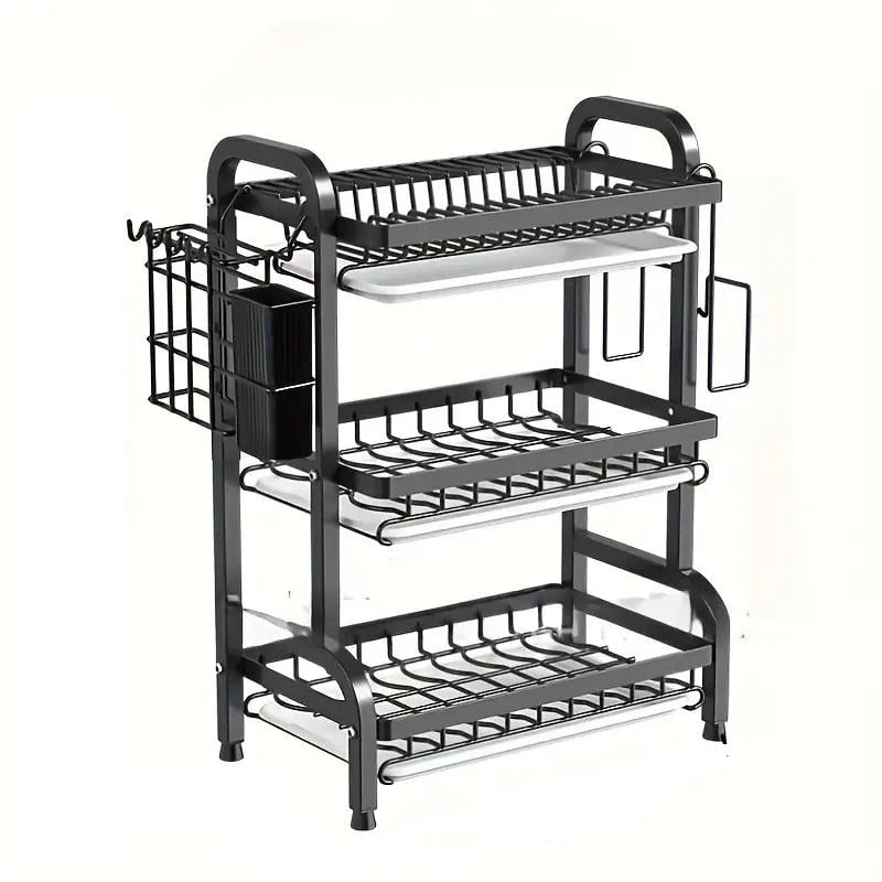 Сушка для посуды Bowl Rack дизайн 56x24x43 см металл и пластик (108ed4c8)