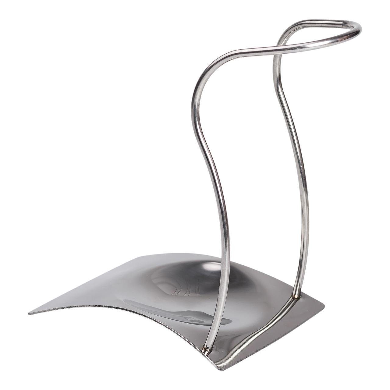 Підставка під ополоник лопаточку або ложку 12x10,5x17 см Срібний (5804) - фото 5