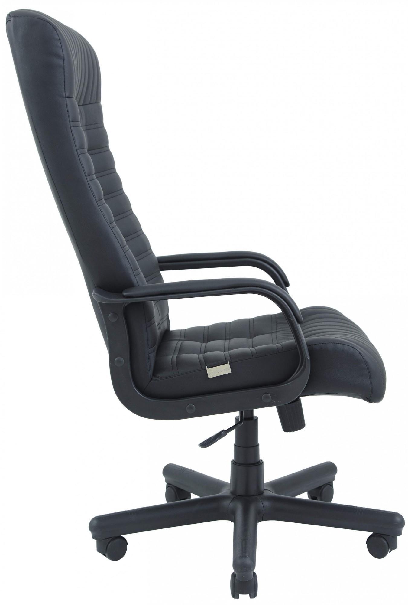 Крісло офісне комп'ютерне Provence Комбо Lux ПлаStick Rich М1 Tilt Чорний - фото 3