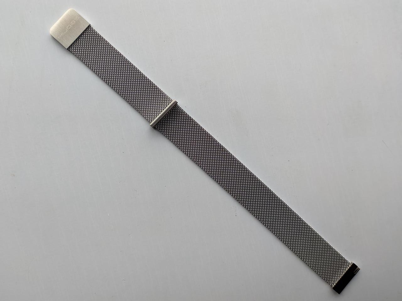 Ремешок для смарт-часов Mijobs 20 мм миланская петля металлический Серебряный (1565P) - фото 9 Ремешок для смарт-часов Mijobs 20 мм миланская петля металлический Серебряный (1565P) - фото 9