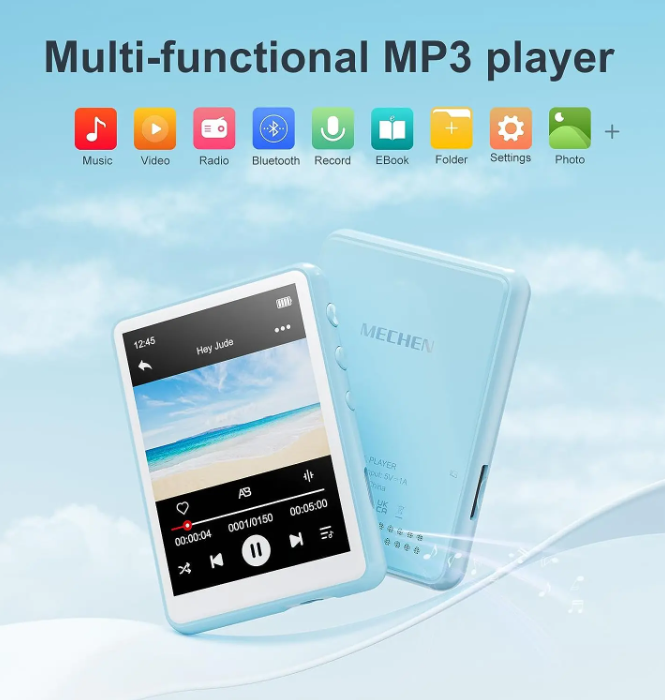 MP3\MP4-плеер MECHEN M3 сенсорный HI-FI/Bluetooth 64 ГБ (МП364) - фото 6