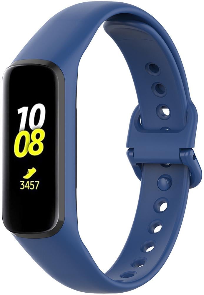Ремешок силиконовый Jsota для Samsung Galaxy Fit2 SM-R220 Blue (18975-28)