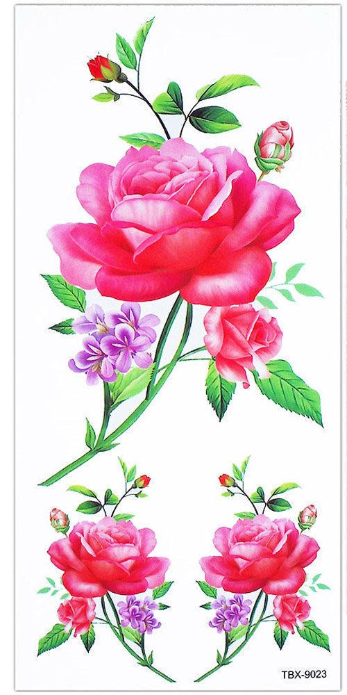 Временная водостойкая татуировка TBX-9023 наклейка 19x9 см (1399680959)