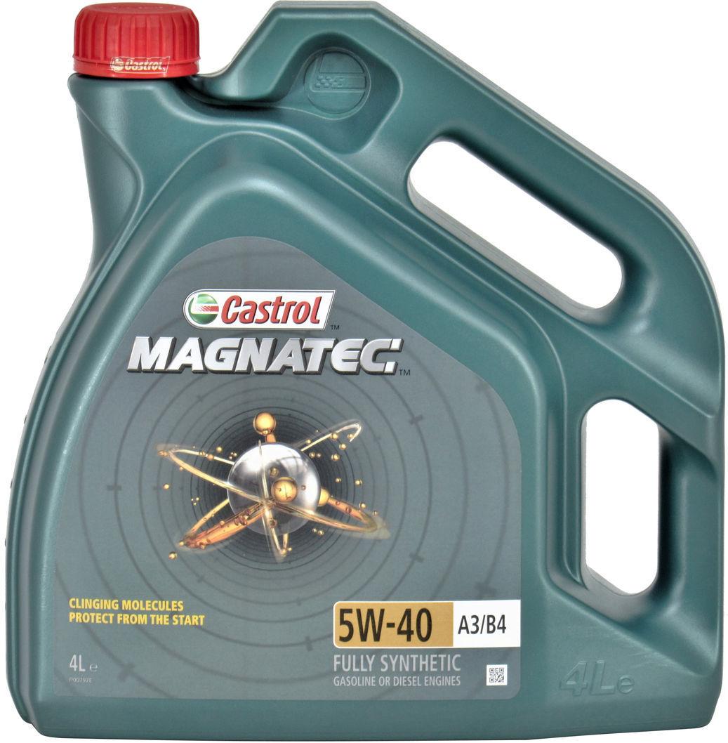 Моторне мастило Castrol Magnatec A3/b4 15c9d1 бензин/дизель 5W-40 4 л (1400340) - фото 1