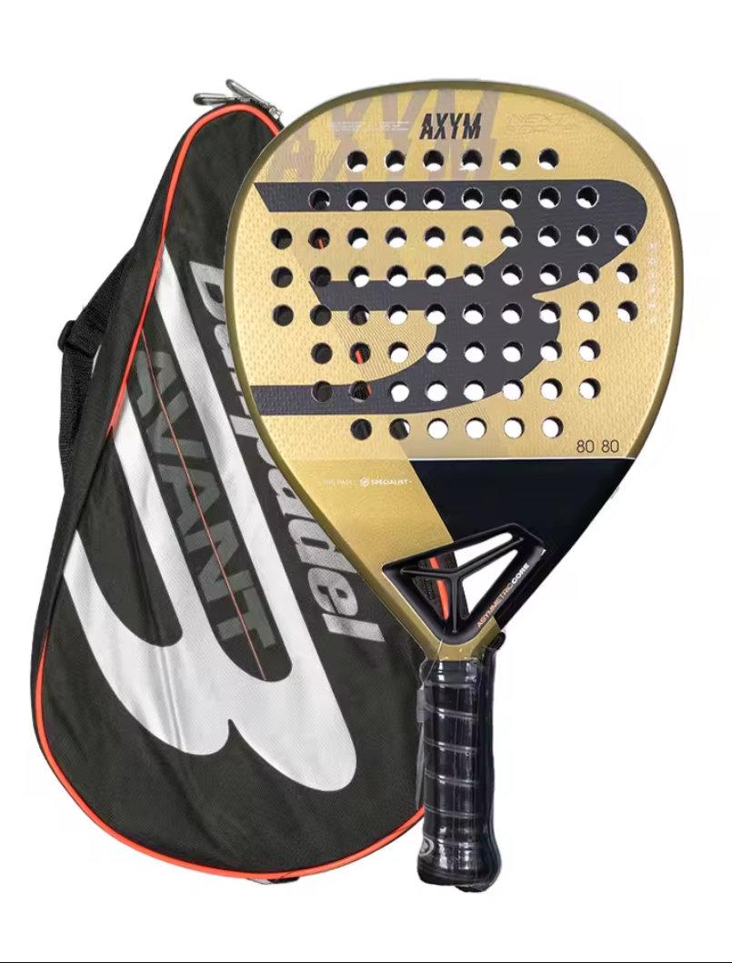 Ракетка для падел-тенниса Bullpadel Ionic Axym Pro/чехол Золотой