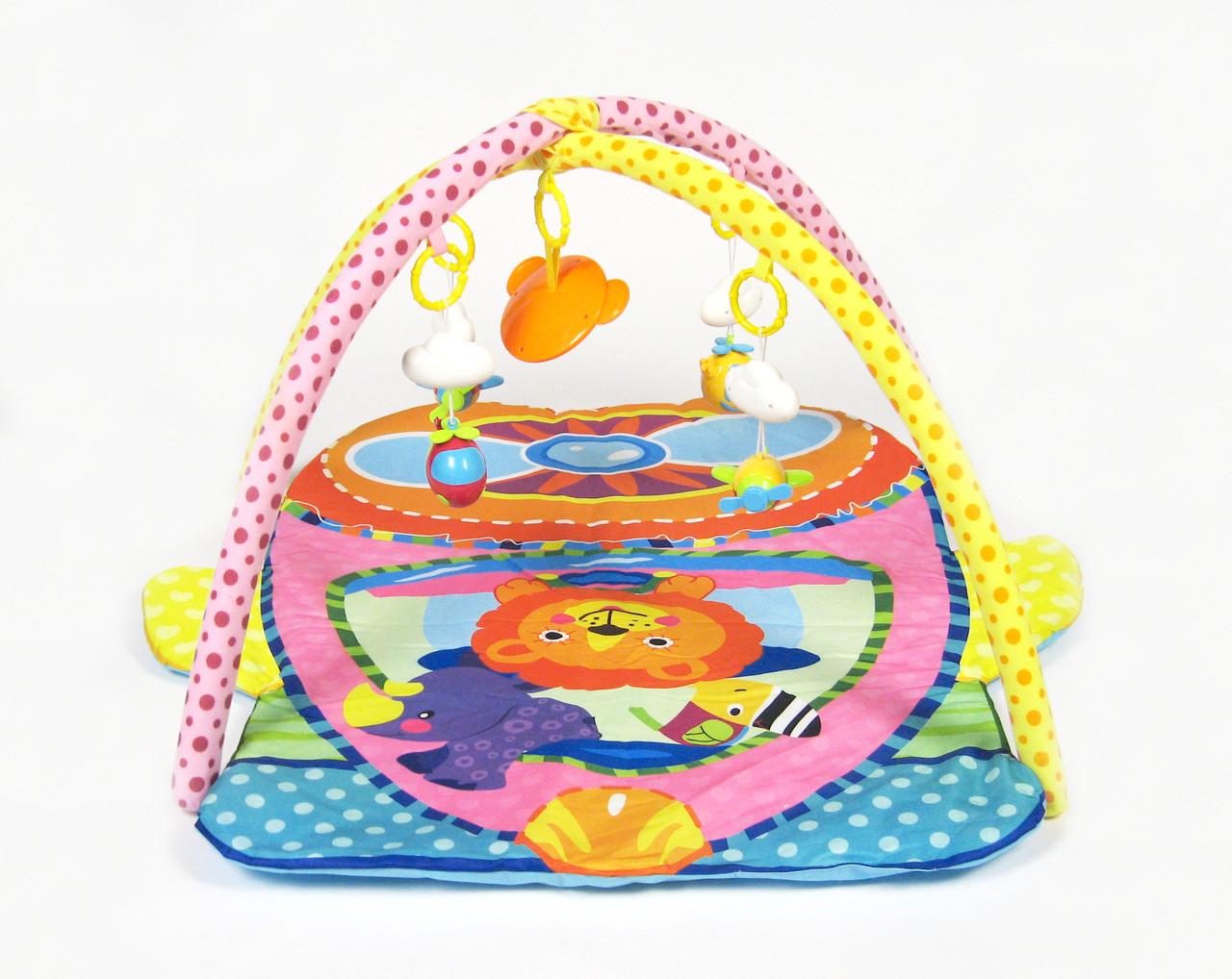 Коврик игровой развивающий 666-8D для малышей (666-8D) - фото 5 Коврик игровой развивающий 666-8D для малышей (666-8D) - фото 5