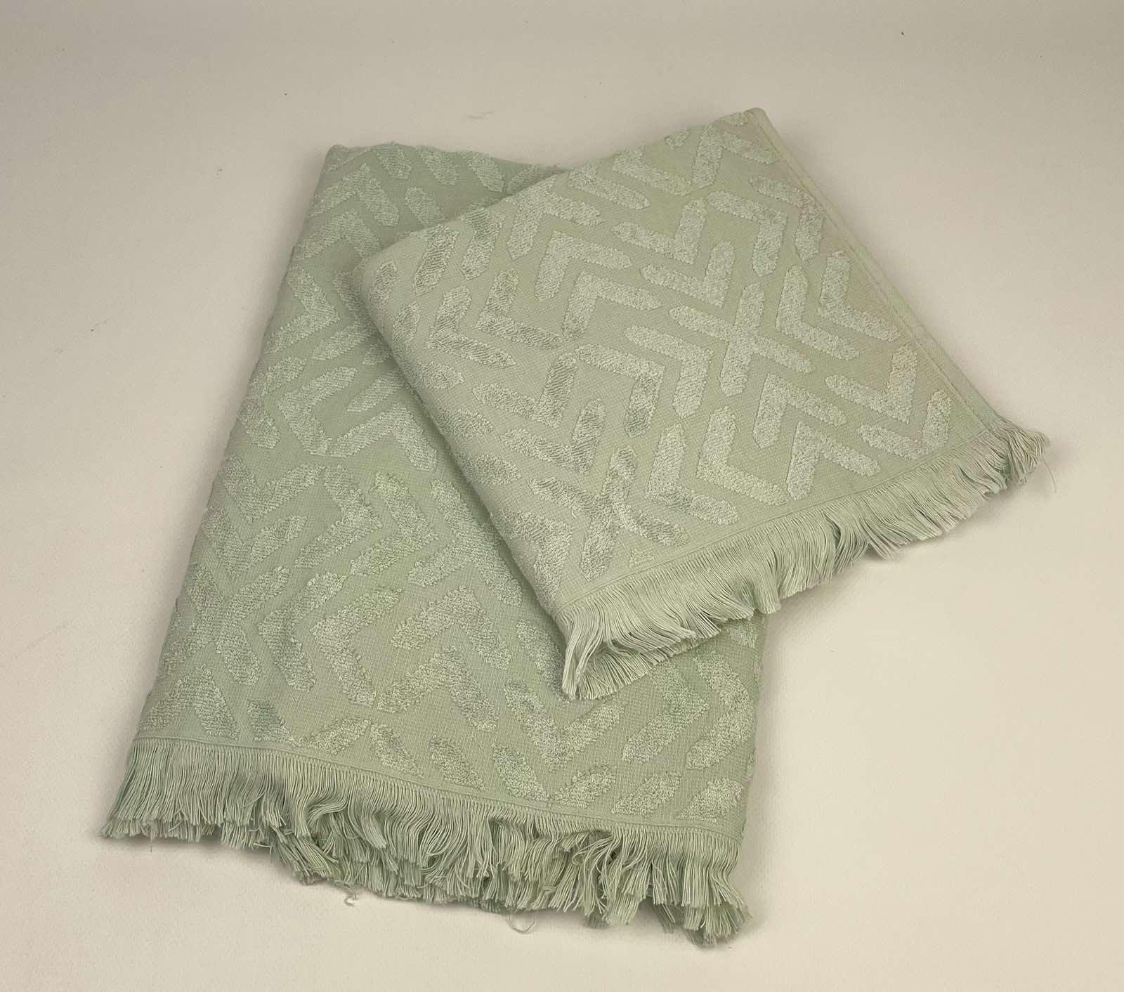 Набор полотенец Altinbasak Calida 2 шт. Салатовый (CN28431)