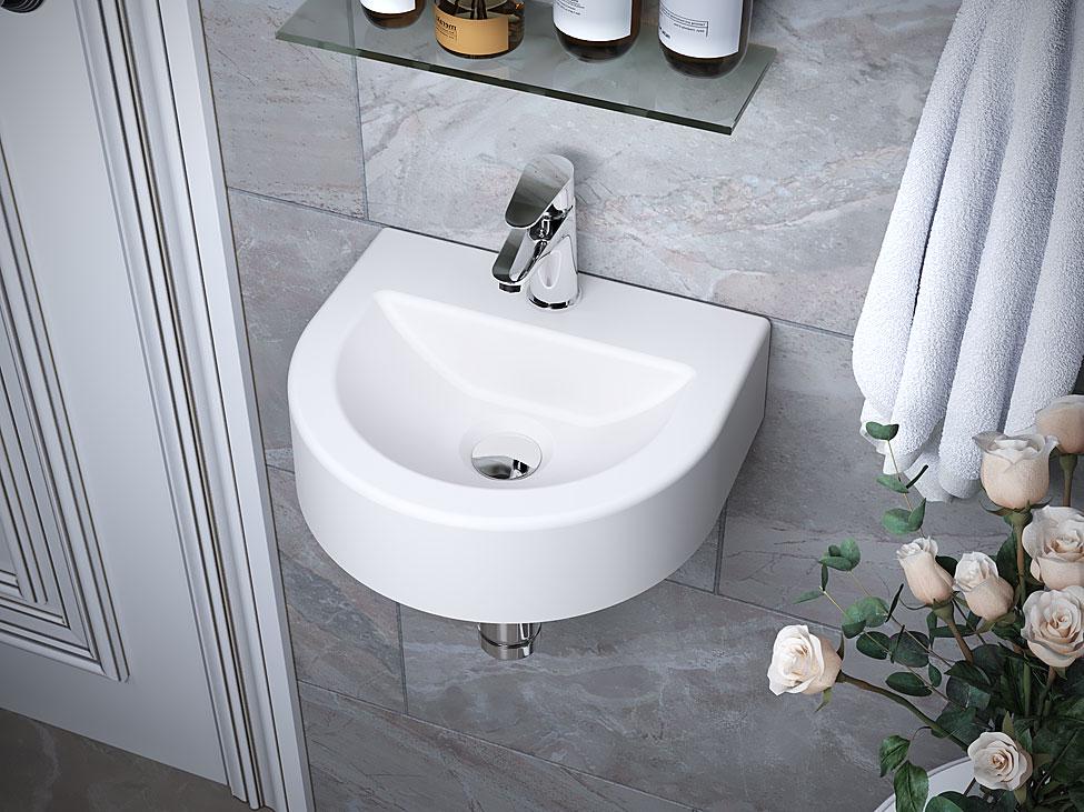 Умивальник підвісний Status Medin White (667)