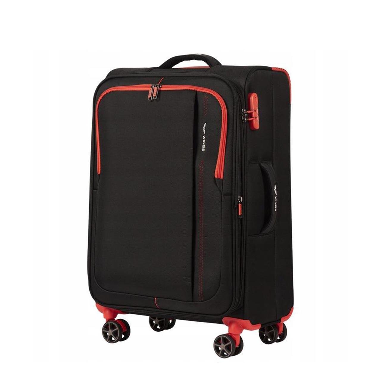 Чемодан Wings AVC01 средний 63 л Черный (AVC01-M-Black)