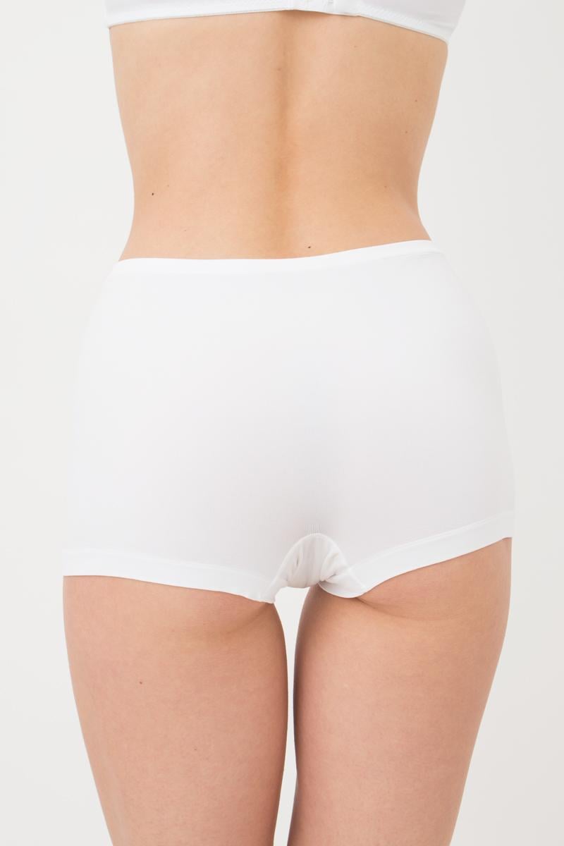 Труси-шорти жіночі безшовні Giulia BOXER BRIEFS L/XL White-white (4823116908765) - фото 3 Труси-шорти жіночі безшовні Giulia BOXER BRIEFS L/XL White-white (4823116908765) - фото 3