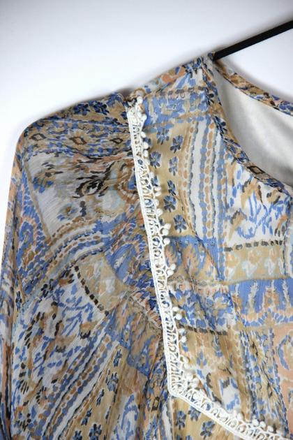 Костюм Vero Moda 10322518 принт M Бежевый - фото 3