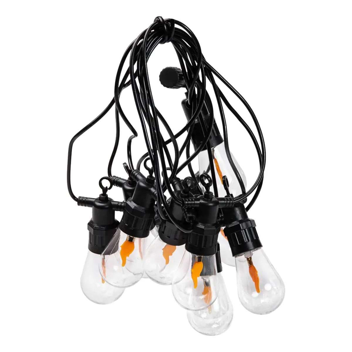 Гирлянда уличная Ретро А60 10 LED лампочек 5 м (4855) - фото 11 Гирлянда уличная Ретро А60 10 LED лампочек 5 м (4855) - фото 11