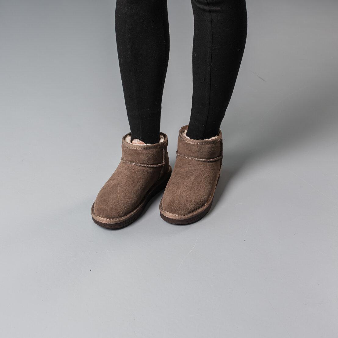 ᐉ Угги женские Fashion р. 40 25,5 см Кофейный (3824)