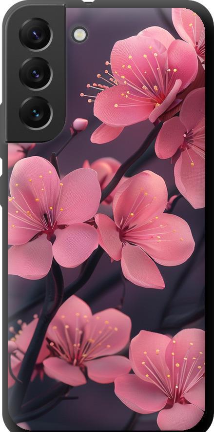 Чехол на Samsung Galaxy S22 Plus Пурпурная сакура (6075b-2495-42517)