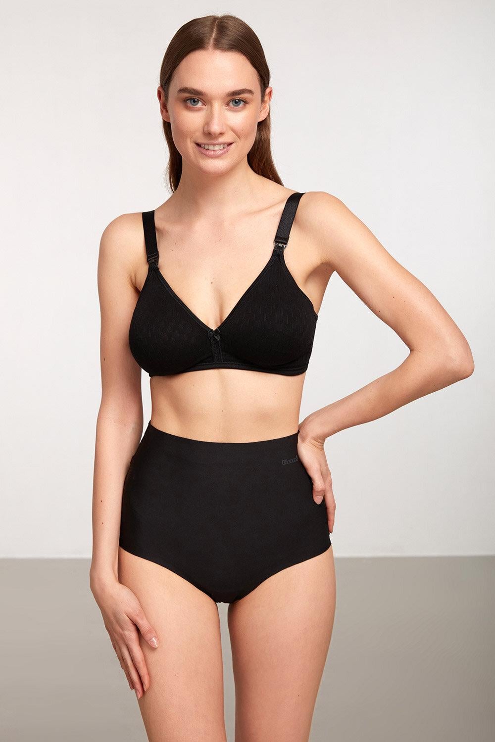 Трусики Kom Розалинда р. 38 Черный (8680879795515)