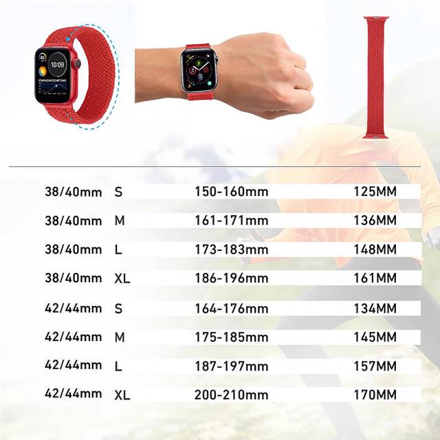 Ремешок Promate Fusion-44L для Apple Watch 42-44 мм 1/2/3/4/5/6/SE Red - фото 5