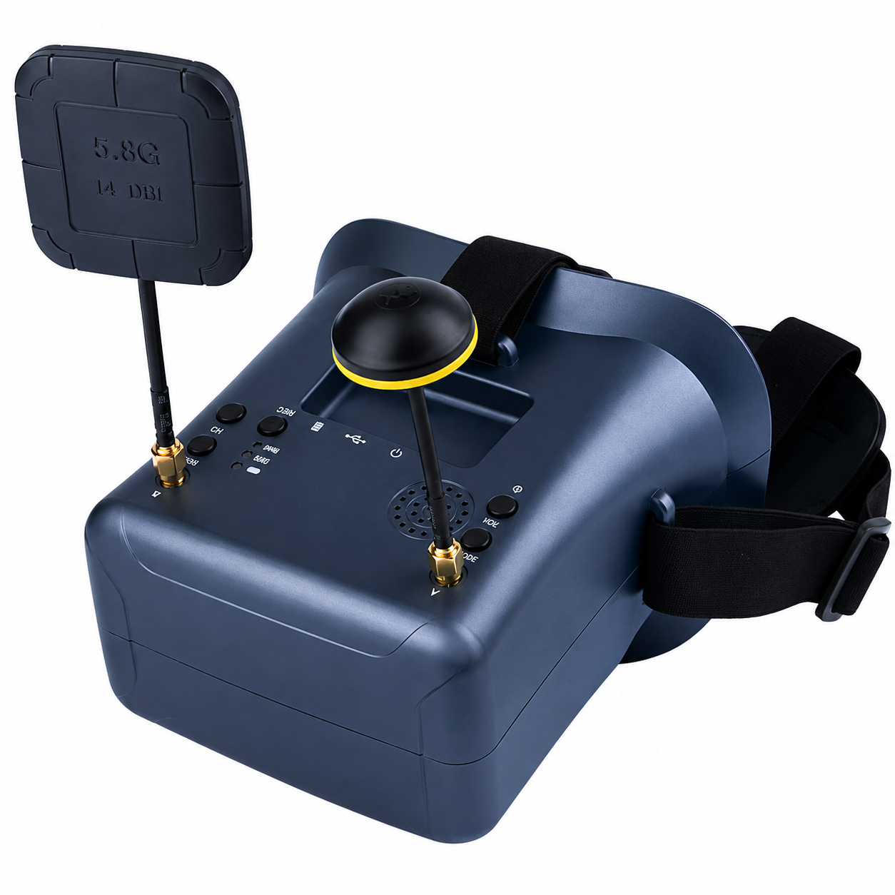 Відеошолом окуляри для квадрокоптера EV800D FPV 5,8G 40CH (1005-624-00)