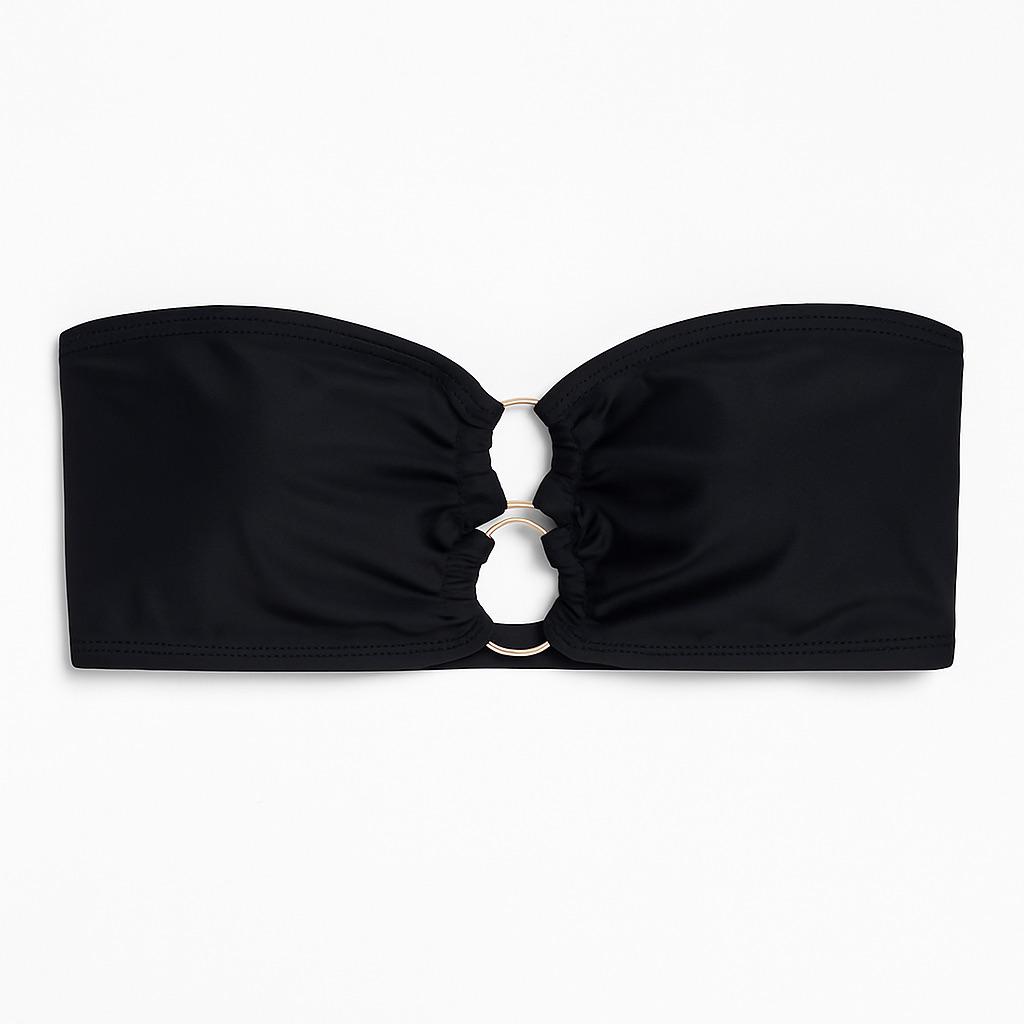 Купальный топ H&M XXL Черный (27424)