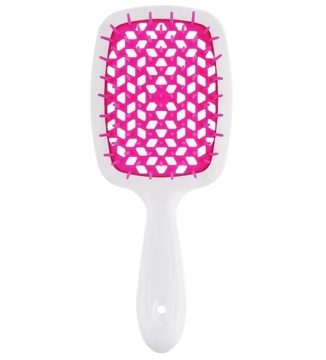 Расческа JANEKE SMALL SUPER BRUSH Белый с фуксией (2217397052) Расческа JANEKE SMALL SUPER BRUSH Белый с фуксией (2217397052)