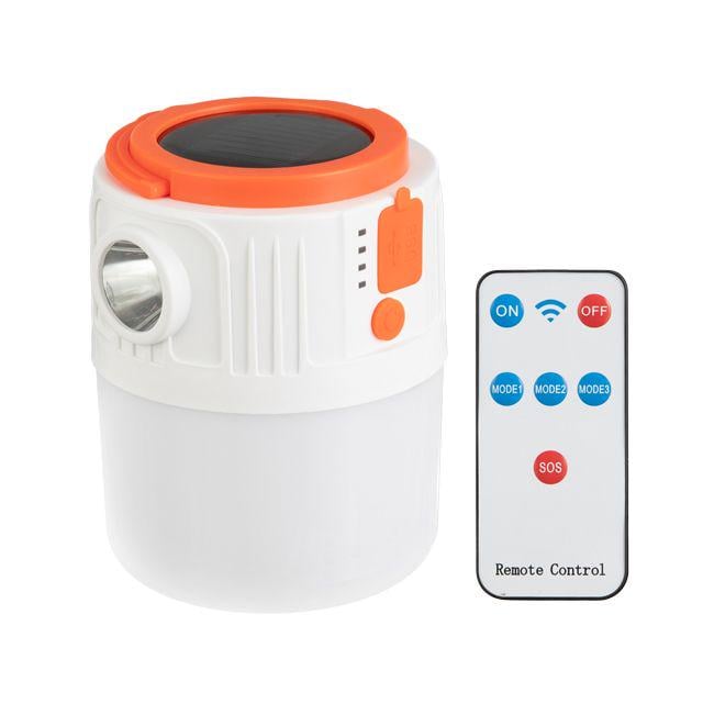 Ліхтар для кемпінгу Intertool Storm LB-0214 сонячна панель ДУ