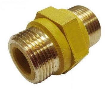 Ніпель Wiangi 3/4"х3/4" діелектричний для газу (111084)