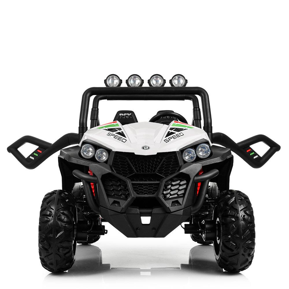 Дитячий електромобіль Bambi Racer M 3454 EBLR-1 джип з ручкою газу 1500 W Білий (14019480) - фото 2