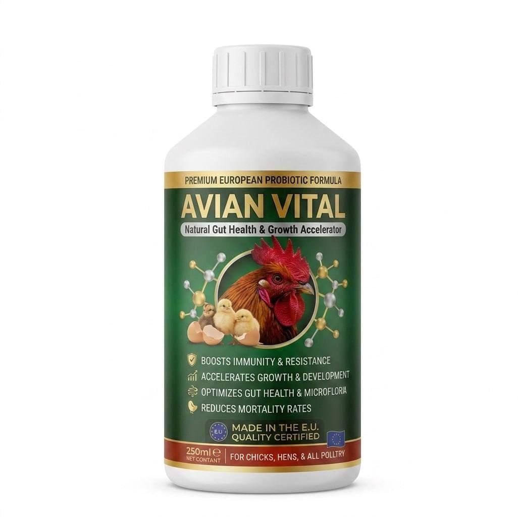 Пробиотик для птицы Avian Vital для поддержания пищеварения и иммунитета 250 мл (2493)