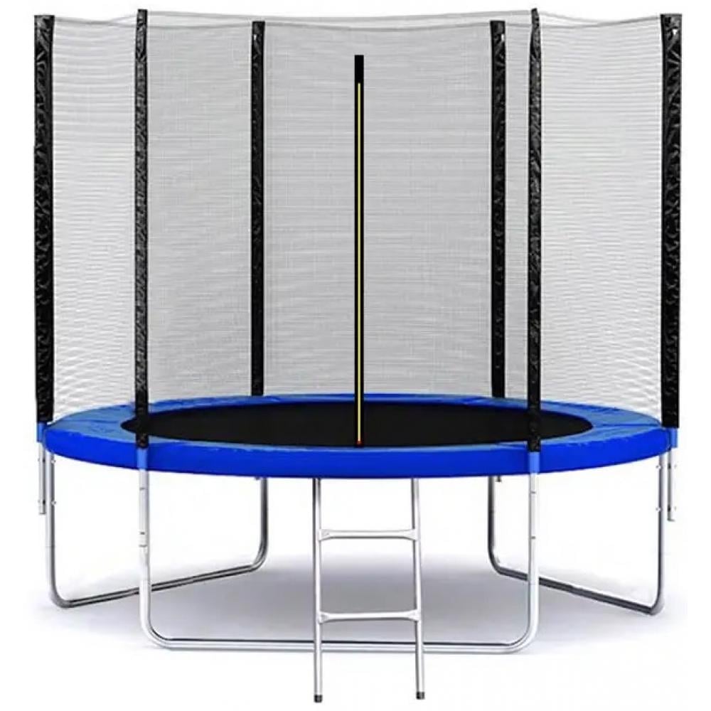 Батут SkyJump з захисною сіткою та сходами для дітей і дорослих 312 см (15793)