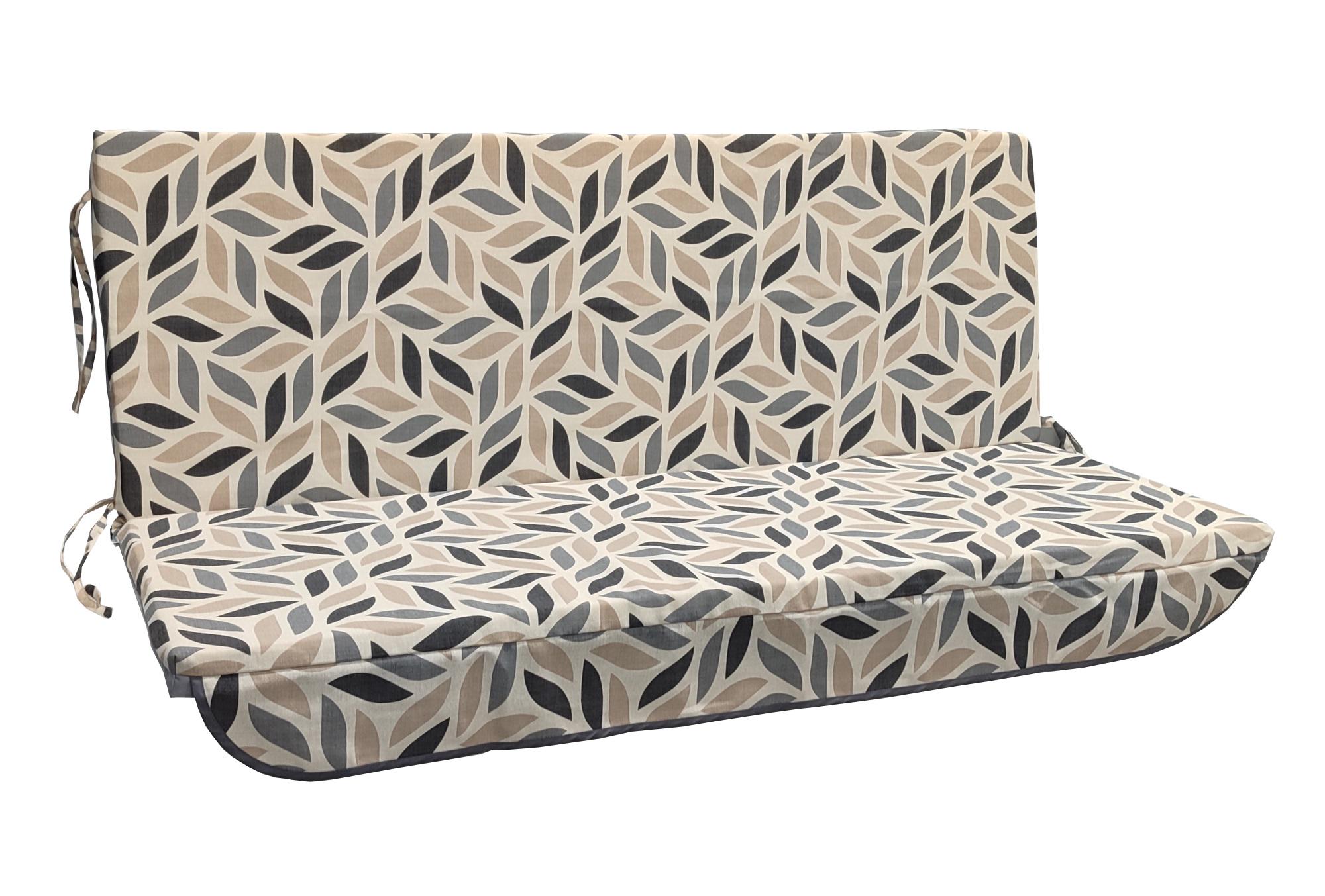 Подушка для гойдалок eGarden GEO CORD поролонова 135x105x5 см (5768) - фото 2 Подушка для гойдалок eGarden GEO CORD поролонова 135x105x5 см (5768) - фото 2