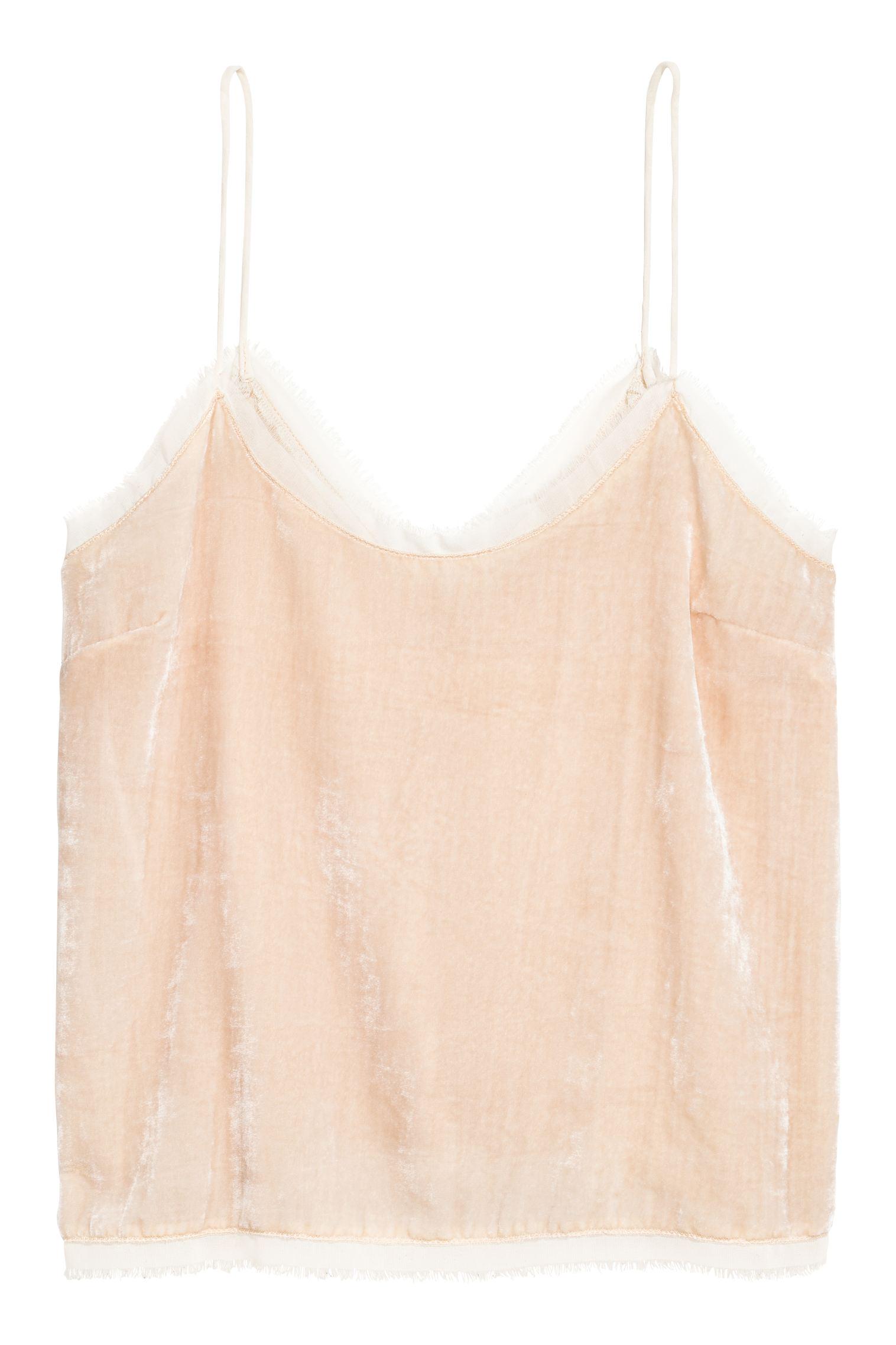 Майка H&M р. 40 Пудровый (25065030335)