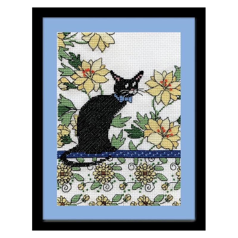 Набор для вышивания крестиком Design Works 2807 Yellow Floral Cat (22927) Набор для вышивания крестиком Design Works 2807 Yellow Floral Cat (22927)