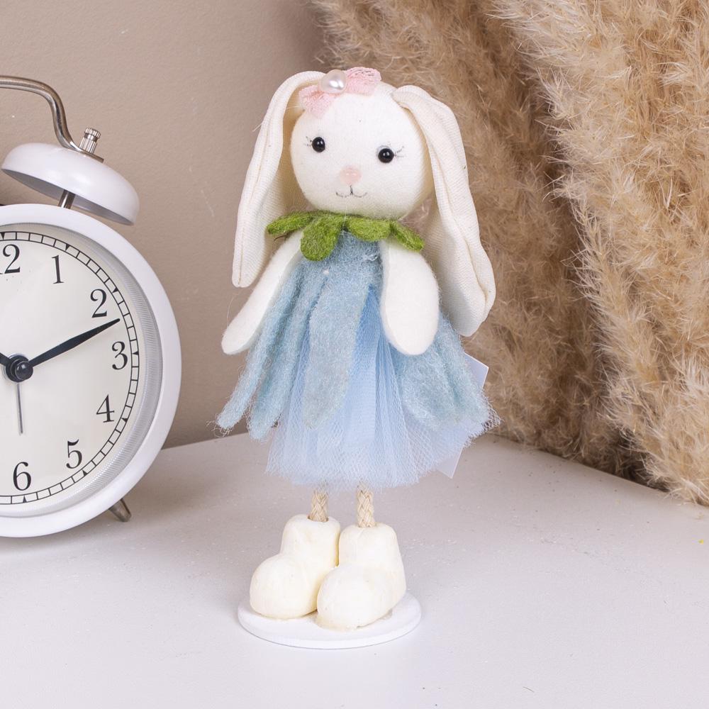 Статуетка Зайчик в синьому платті 15 см (5207-2)